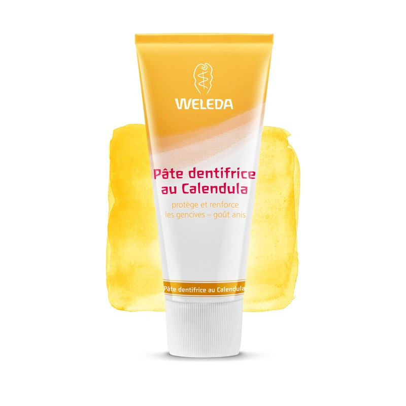 WELEDA pâte dentifrice au calendula 75ml WELEDA pâte dentifrice au calendula 75ml