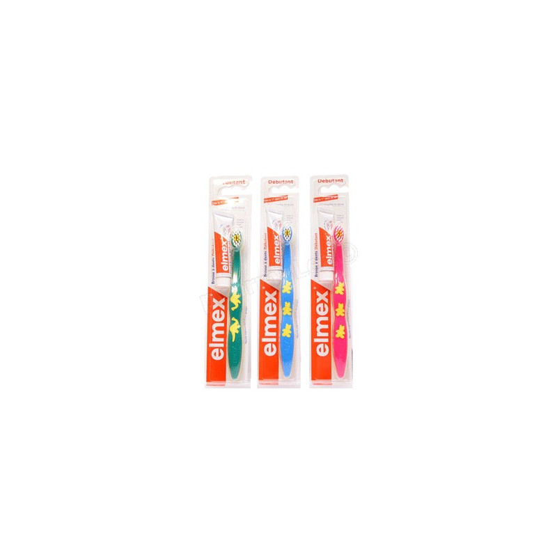 ELMEX Débutant brosse à dents 0-3 ans ELMEX Débutant brosse à dents 0-3 ans