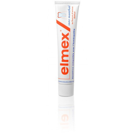 ELMEX Dentifrice sans menthol 75ml