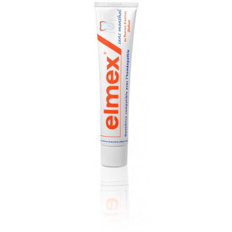 ELMEX Dentifrice sans menthol 75ml