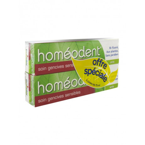 HOMEODENT Soin gencives sensibles dentifrice 75ml