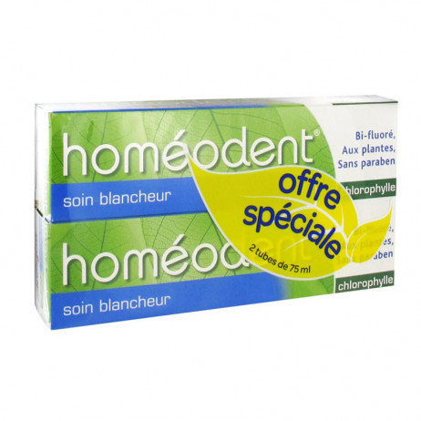 HOMEODENT Soin blancheur dentifrice 75ml