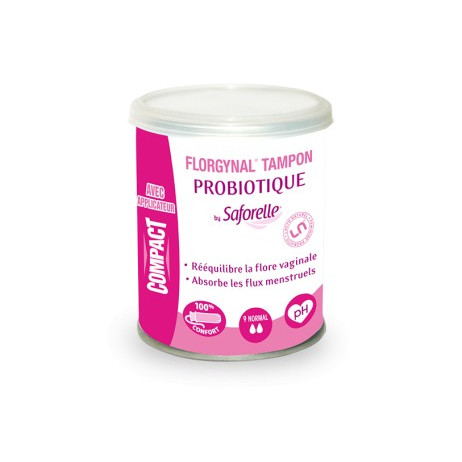 SAFORELLE tampons probiotiques x9