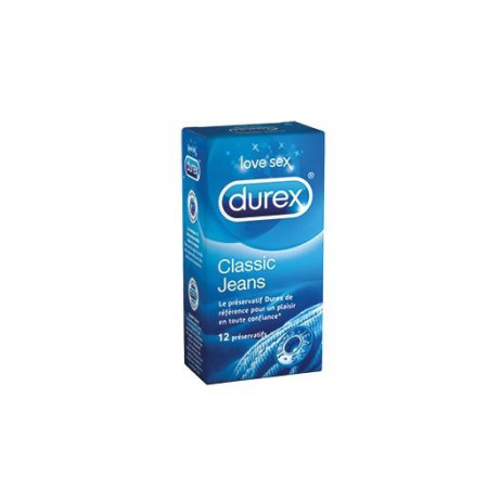 DUREX Calssic jeans préservatifs x12