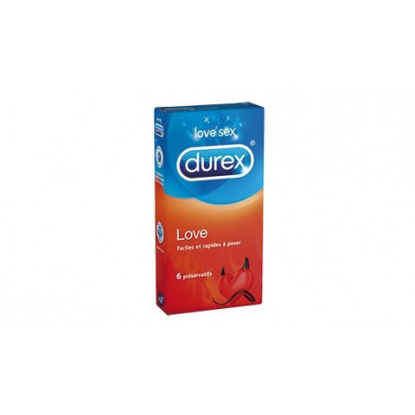 DUREX Love préservatifs x6