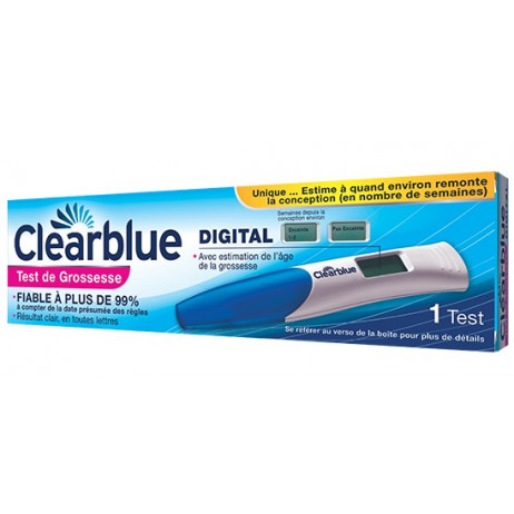 CLEARBLUE tests de grossesse digital x2