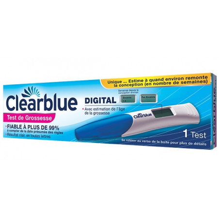 CLEARBLUE tests de grossesse digital x2