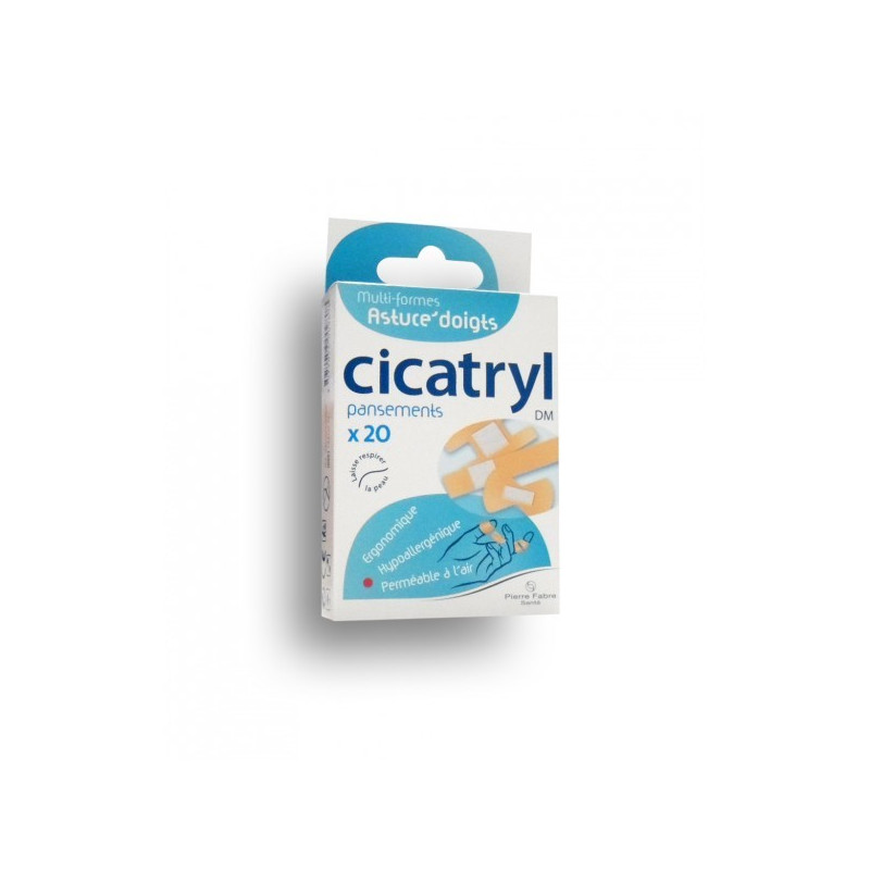 CICATRYL Astuce doigts pansements x20 CICATRYL Astuce doigts pansements x20