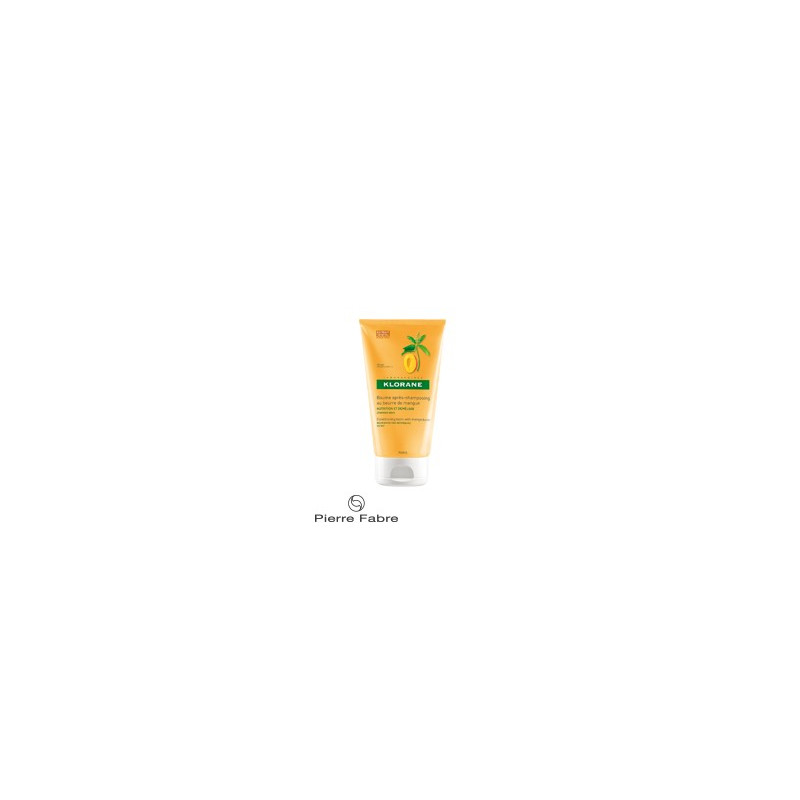 KLORANE baume après-shampooing au beurre de mangue 150ml KLORANE baume après-shampooing au beurre de mangue 150ml