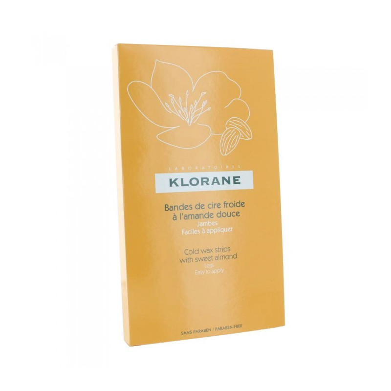 KLORANE bandes de cire froide jambes x6 KLORANE bandes de cire froide jambes x6