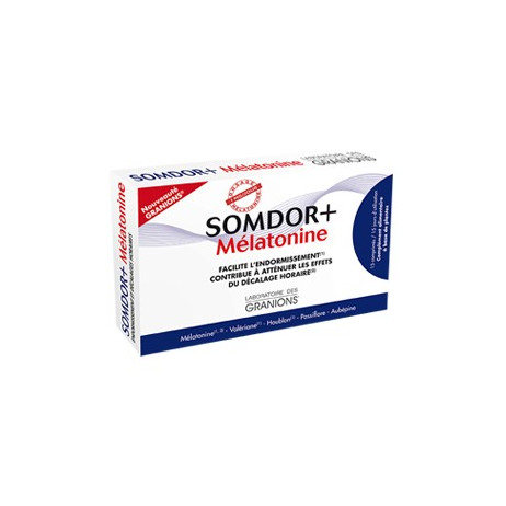 SOMDOR+ Mélatonine 15 comprimés
