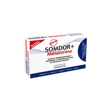 SOMDOR+ Mélatonine 15 comprimés