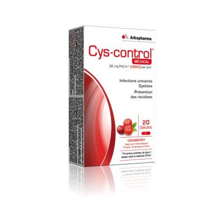 ARKOPHARMA Cys-control x20 gélules