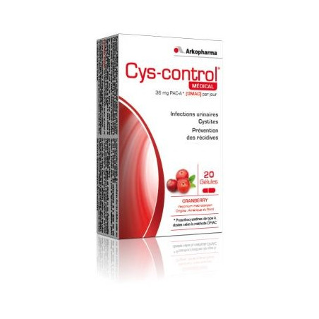 ARKOPHARMA Cys-control x20 gélules