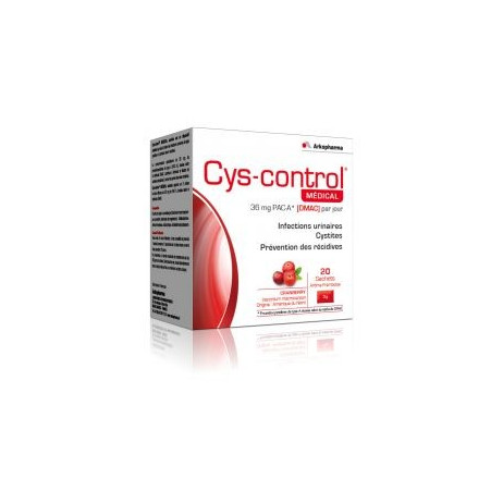 ARKOPHARMA Cys-control x20 sachets