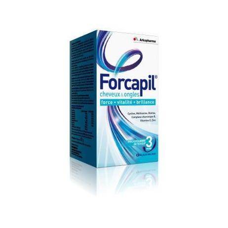 ARKOPHARMA Forcapil cheveux et ongles x180 gélules