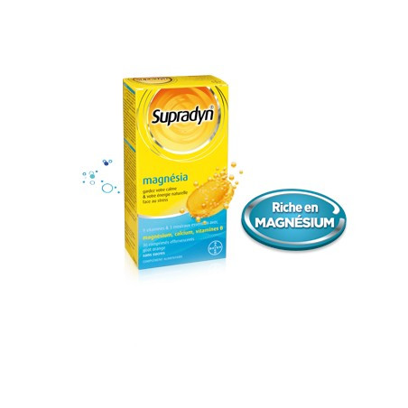 SUPRADYN Magnésia x30 comprimés effervescents