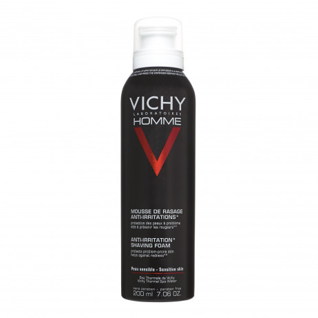 VICHY HOMME mousse de rasage anti-irritations 200ml
