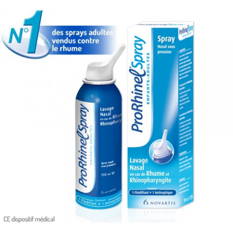 PRORHINEL Spray enfants adultes lavage nasal 100ml