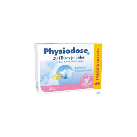 PHYSIODOSE Baby filtres jetbales pour mouche bébé x20