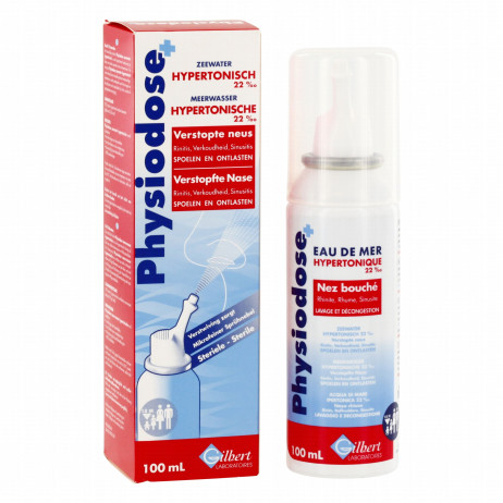 PHYSIODOSE Eau de mer Hypertonique 100ml