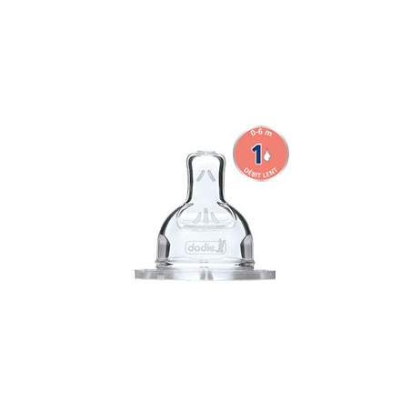 DODIE Tétine plate anti-colique col large Sensation+