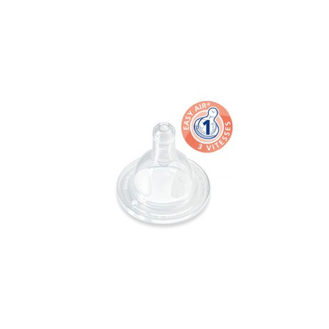 DODIE Tétine 3 vitesses anti-colique col large Initiation+