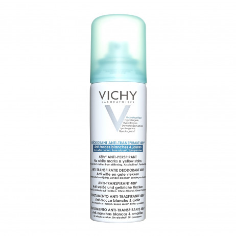 VICHY déodorant anti-transpirant aérosol anti-trace 48h 125ml