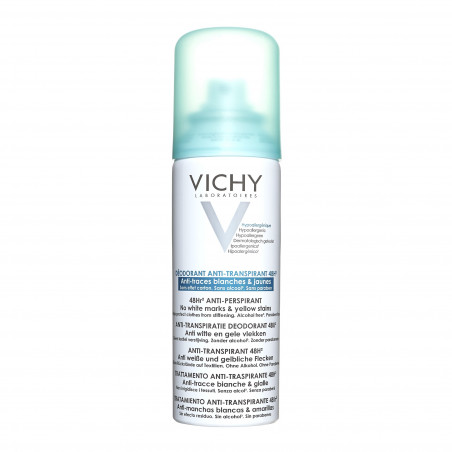 VICHY déodorant anti-transpirant aérosol anti-trace 48h 125ml