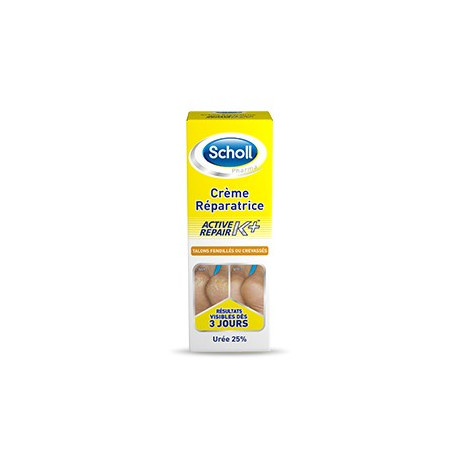 SCHOLL Crème réparatrice active repair K+ 60ml