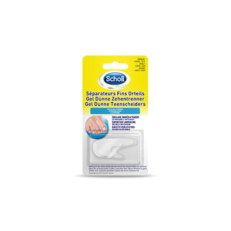 SCHOLL Séparateurs fins orteils x3