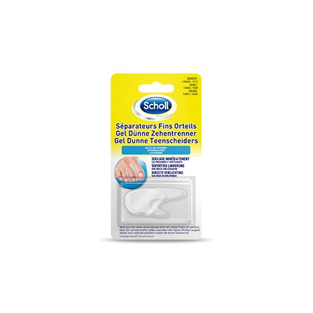 SCHOLL Séparateurs fins orteils x3