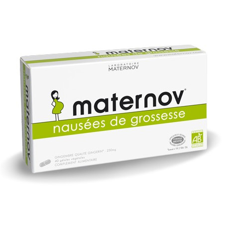 MATERNOV Nausées de grossesse x40 gélules