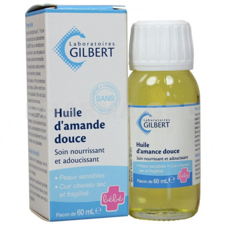GILBERT Huile d'amande douce 60ml