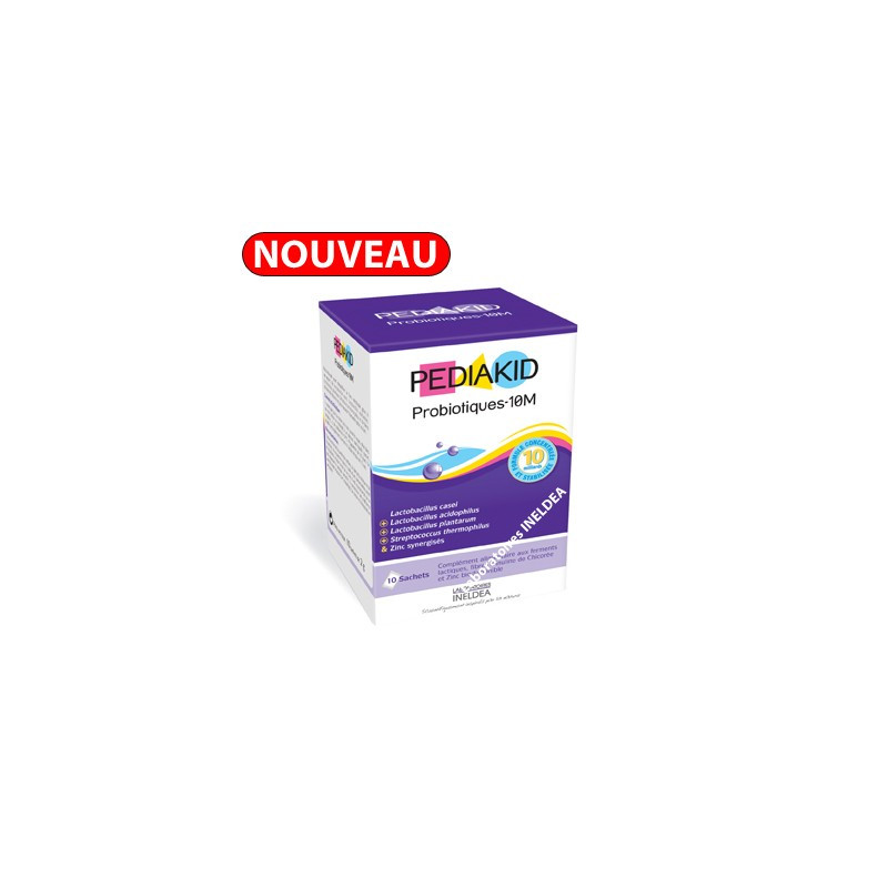 PEDIAKID Probiotiques - 5M x10 sachets PEDIAKID Probiotiques - 5M x10 sachets