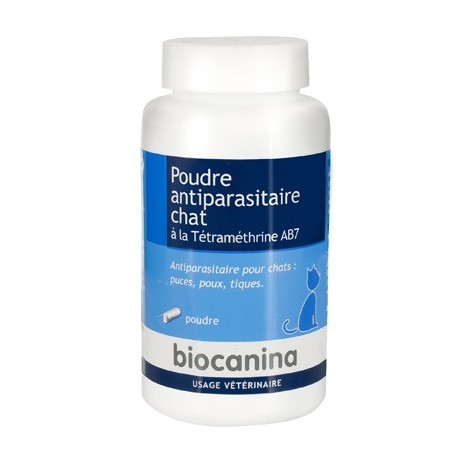 BIOCANINA Poudre antiparasitaire chat 150g