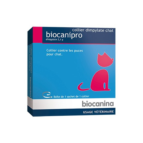 BIOCANINA Biocanipro collier dimpylate chat
