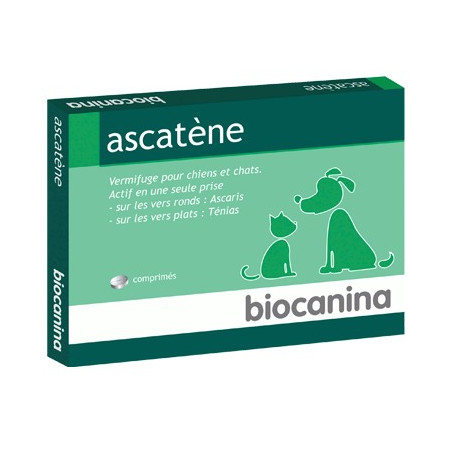 BIOCANINA Ascatène vermifuge x10 comrpimés