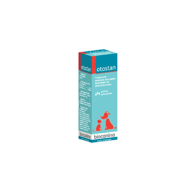 BIOCANINA Otostan gouttes auriculaires 15ml BIOCANINA Otostan gouttes auriculaires 15ml