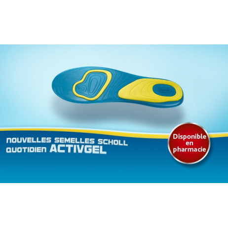 SCHOLL Activgel semelles quotidien 