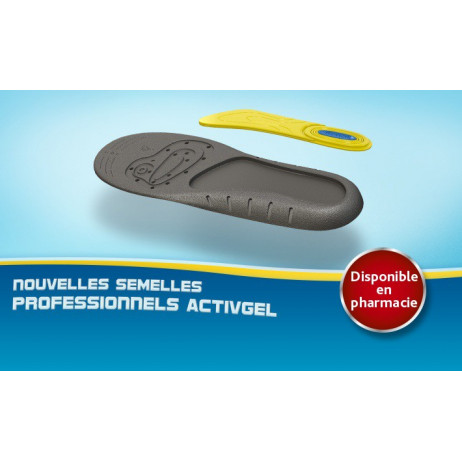 SCHOLL Activgel semelles professionnels