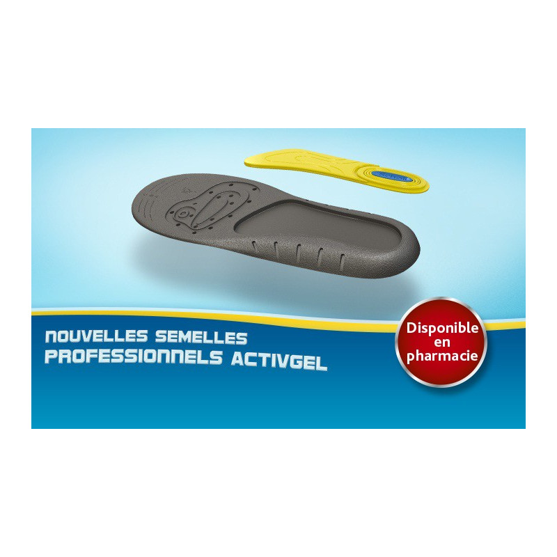 SCHOLL Activgel semelles professionnels SCHOLL Activgel semelles professionnels