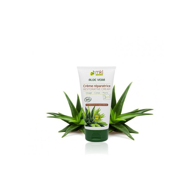MKL Crème réparatrice à l'aloé véra 3en1 150ml MKL Crème réparatrice à l'aloé véra 3en1 150ml