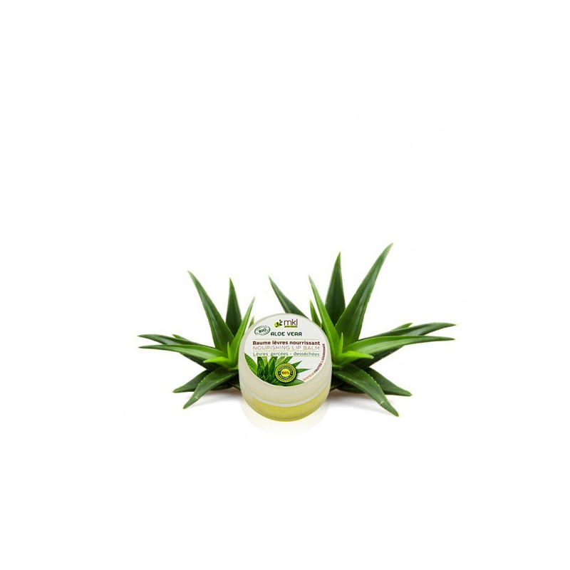 MKL Baume à lèvres nourrissant à l'aloé véra 10ml MKL Baume à lèvres nourrissant à l'aloé véra 10ml