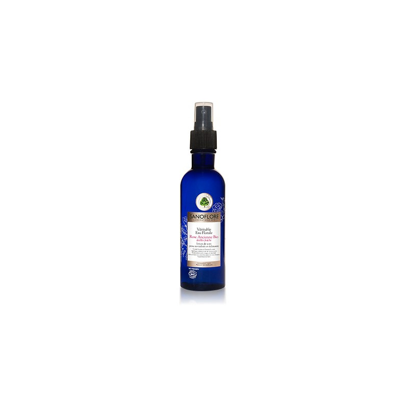SANOFLORE véritable eau florale de rose ancienne bio 200ml SANOFLORE véritable eau florale de rose ancienne bio 200ml
