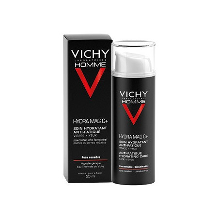 VICHY HOMME Hydra mag C+ soin hydratant anti-fatigue 50ml