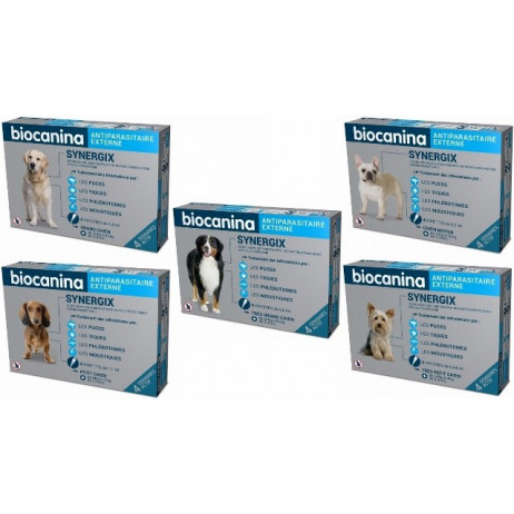 BIOCANINA Synergix antiparasitaire externe
