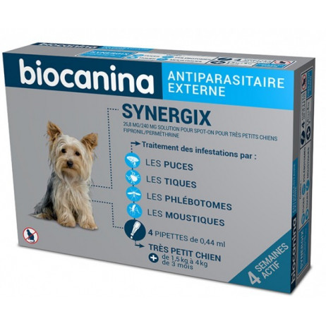 BIOCANINA Synergix antiparasitaire externe
