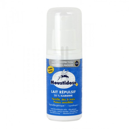 MOUSTIDOSE Lait répulsif spray