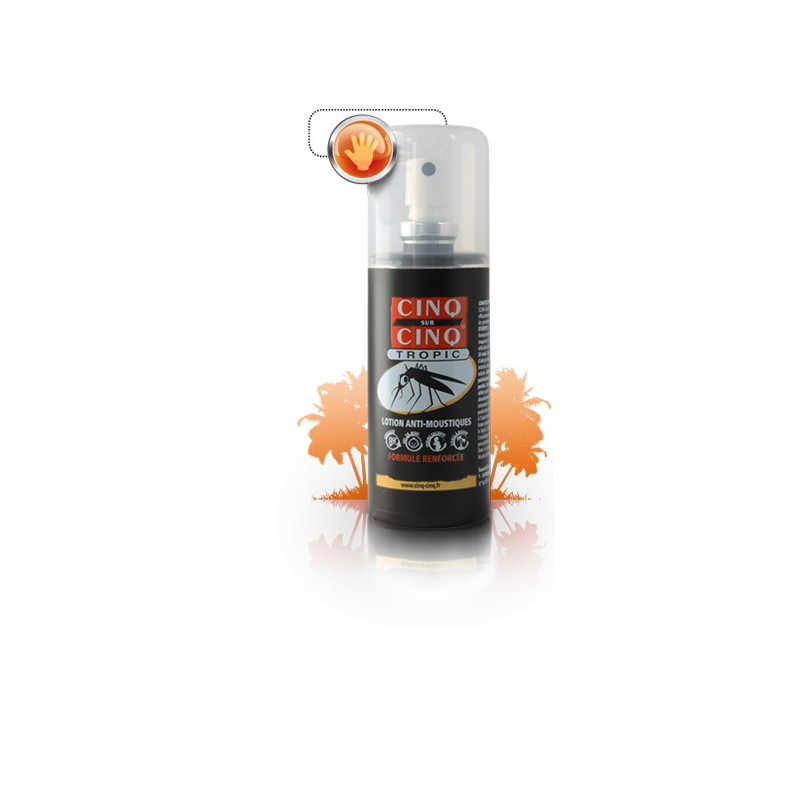 CINQ SUR CINQ Lotion nati-moustiques Tropic spray CINQ SUR CINQ Lotion nati-moustiques Tropic spray